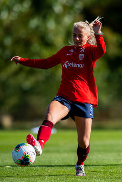 Emilie Woldvik of the Norwegian women’s national football