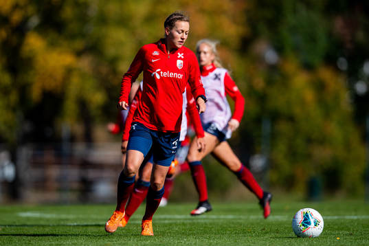 Kristine Minde of the Norwegian women’s national football