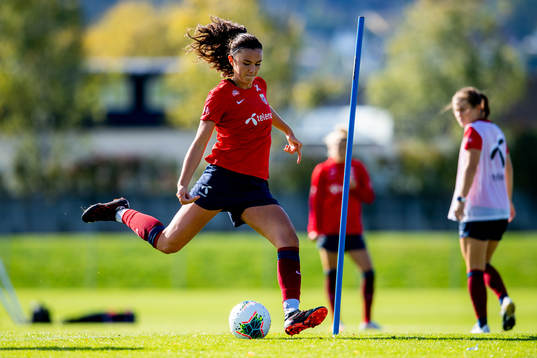 Ingrid Syrstad Engen of the Norwegian women’s national