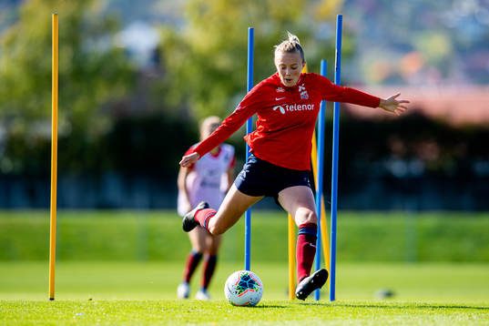 Synne Sofie Kinden Jensen of the Norwegian women’s