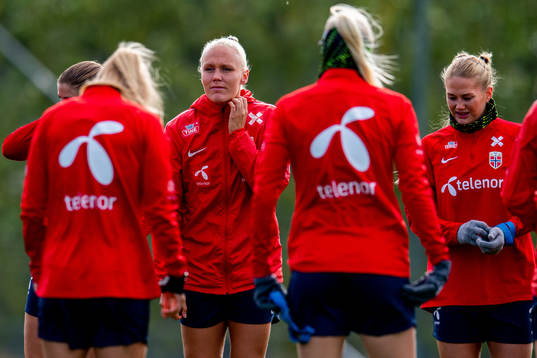 Maria Thorisdottir of the Norwegian women’s national
