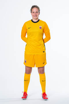 Goalkeeper Ida Norstrøm of the Norwegian women’s