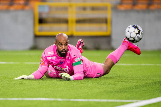 AFC Eskilstunas målvakt Joshua Wicks
