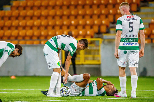 Västerås Filip Tronet , Pedro Ribeiro skadad och David