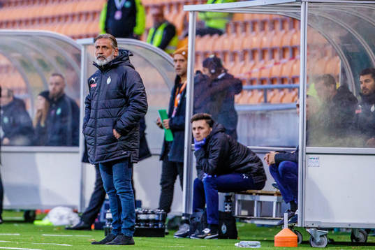 AFC Eskilstunas tränare Özcan Melkemichel