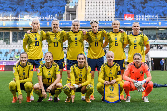 Sofia Jakobsson, Amanda Ilestedt, Linda Sembrant, Lina