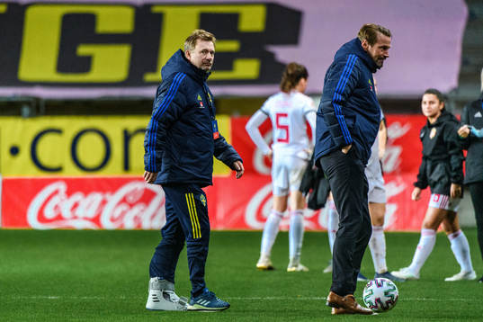 Peter Gerhardsson, head coach of Sweden, of Sweden