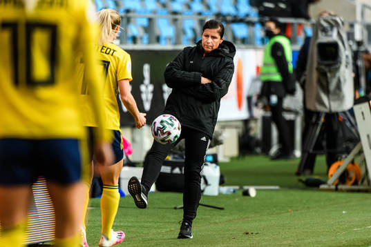 Edina Markó, head coach of Hungary, of Hungary