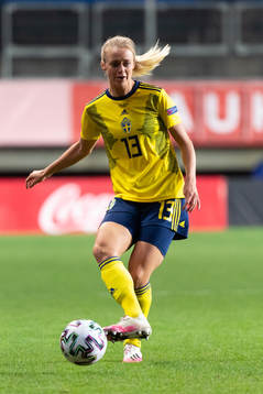 Amanda Ilestedt of Sweden