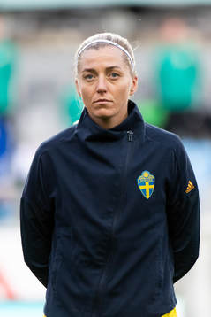 Linda Sembrant of Sweden at lineup ahead