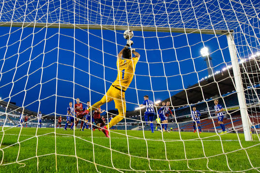 Goalkeeper Ioannis Anestis of IFK Göteborg