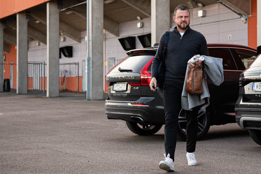 Elfsborgs manager Jimmy Thelin