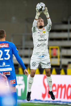Mjällbys målvakt Carl-Johan Eriksson