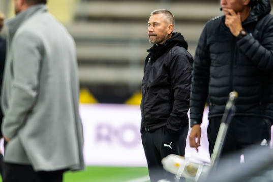 Mjällbys tränare Marcus Lantz