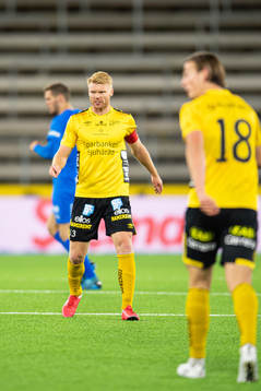 Elfsborgs Sivert Heltne Nilsen reagerar