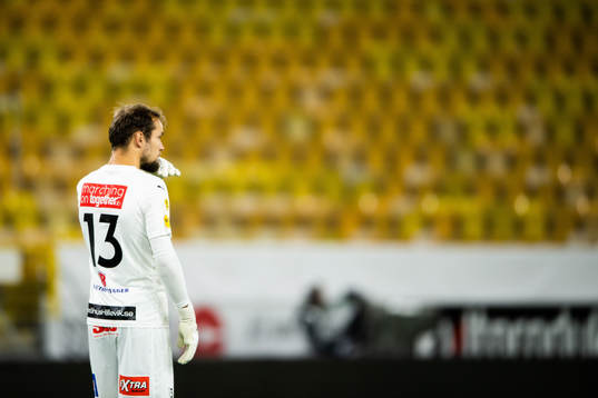 Mjällbys målvakt Carl-Johan Eriksson