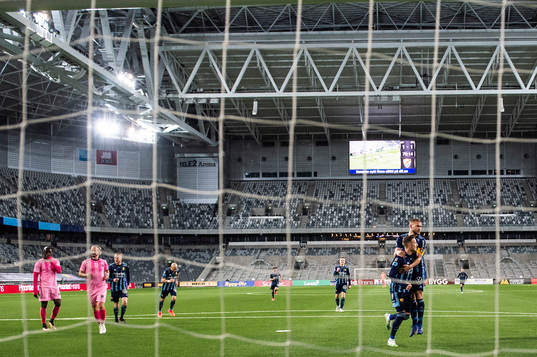 Fredrik Ulvestad and Jesper Karlström  of Djurgården