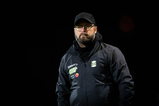 Varbergs tränare Joakim Persson