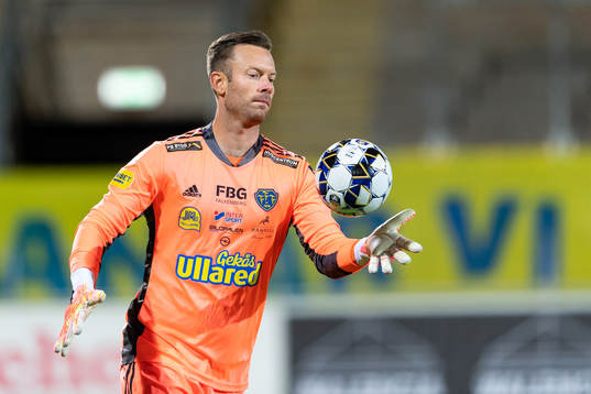 Falkenbergs målvakt Viktor Noring