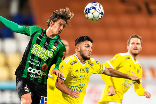 Varbergs Robin Book och Falkenbergs Edi Sylisufaj