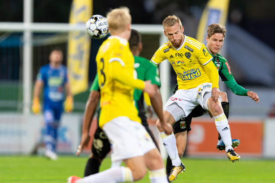 Falkenbergs Tobias Englund och Varbergs Gustav Norlin