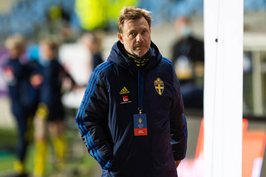 Peter Gerhardsson, head coach of Sweden