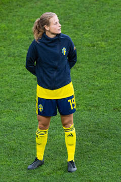 Anna Anvegård of Sweden