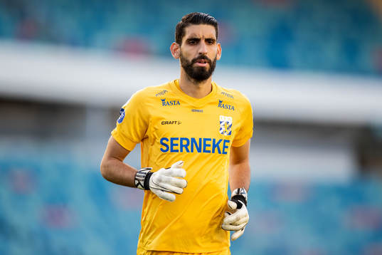 Goalkeeper Ioannis Anestis of IFK Göteborg