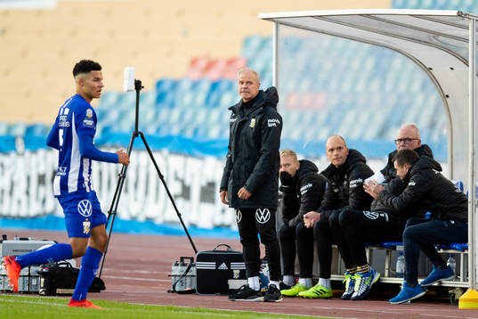 Coach Roland Nilsson of IFK Göteborg
