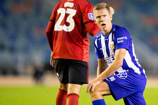 Pontus Wernbloom of IFK Göteborg reacts