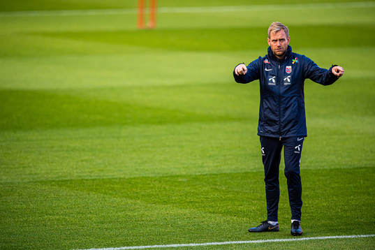 Martin Sjögren, head coach of the Norwegian women’s