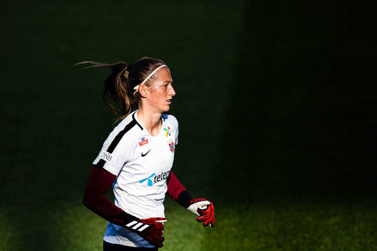 Cecilie Hauståker Fiskerstrand of the Norwegian women’s