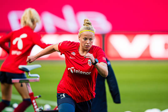 Therese Sessy Åsland of the Norwegian women’s national