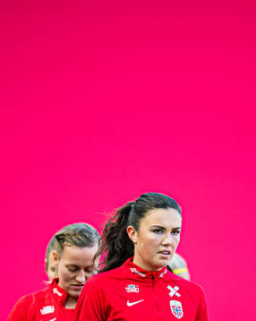 Ingrid Syrstad Engen of the Norwegian women’s national