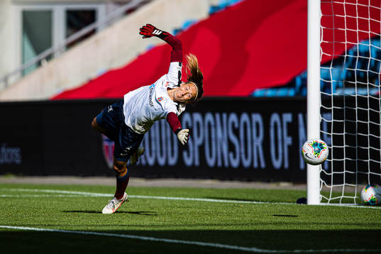 Cecilie Hauståker Fiskerstrand of the Norwegian women’s