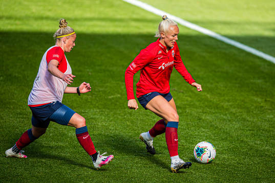 Maria Thorisdottir of the Norwegian women’s national