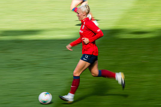 Maria Thorisdottir of the Norwegian women’s national