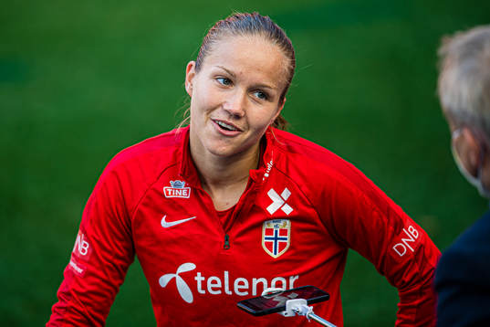 Guro Reiten of the Norwegian women’s national football