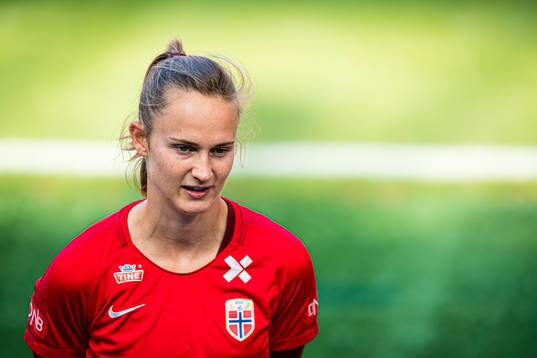 Caroline Graham Hansen of the Norwegian women’s national