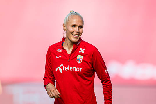 Maria Thorisdottir of the Norwegian women’s national