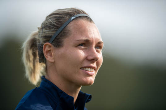 Goalkeeper Jennifer Falk