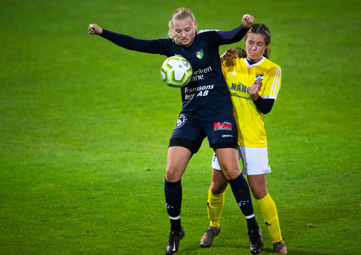 i dammatchen mellan FC Hessleholm och Näsum i Hässleholm