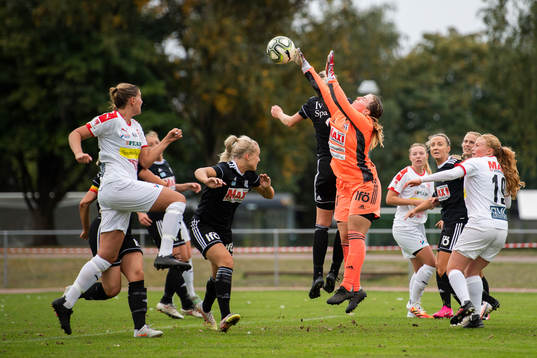 Borgebys målvakt Vera Ejlertsson