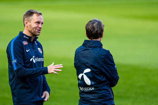 Martin Sjögren, head coach of the Norwegian women’s