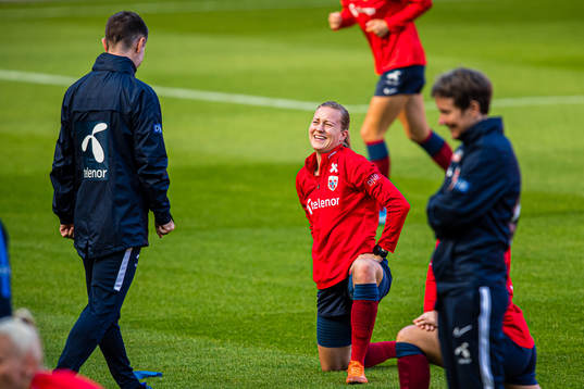 Kristine Minde of the Norwegian women’s national football