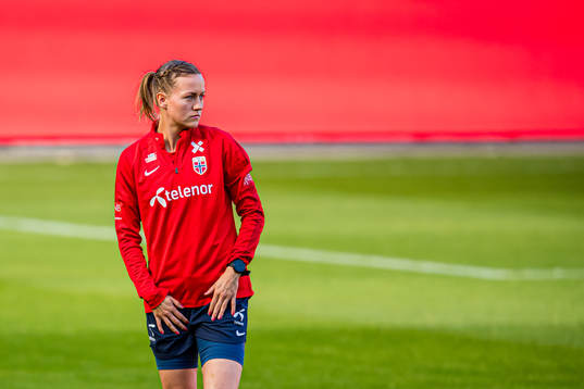 Kristine Minde of the Norwegian women’s national football