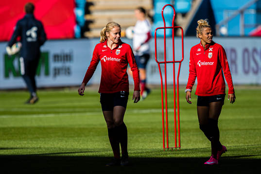 Julie Blakstad and Celin Bizet Ildhusøy of the Norwegian