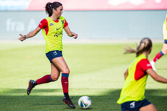 Ingrid Syrstad Engen of the Norwegian women’s national