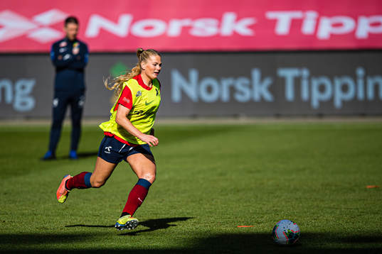 Lisa-Marie Karlseng Utland of the Norwegian women’s