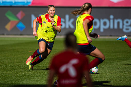 Lisa-Marie Karlseng Utland of the Norwegian women’s